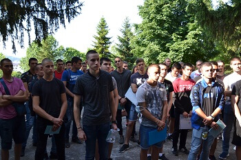80 кандидат-курсанти се явиха пред Приемната комисия в Националния военен университет „Васил Левски“