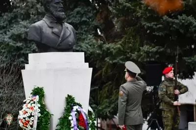 Национален военен университет „Васил Левски“ участва в традиционния ритуал за Богоявление