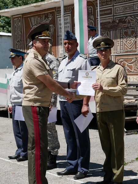 Награден знак за полк. Дилян Димитров