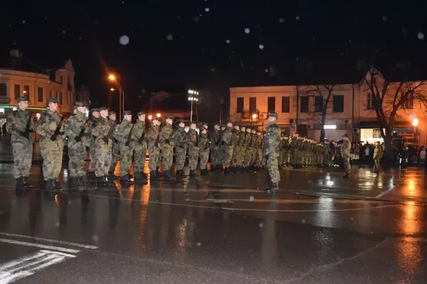 Военен ритуал по полагане на венци на Паметника на загиналите във войните в гр. Шумен