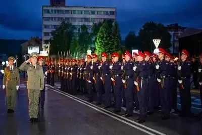 Представителни роти от НВУ участваха в деня за почит и преклонение в Горна Оряховица