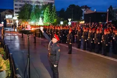 Представителни роти от НВУ участваха в деня за почит и преклонение в Горна Оряховица