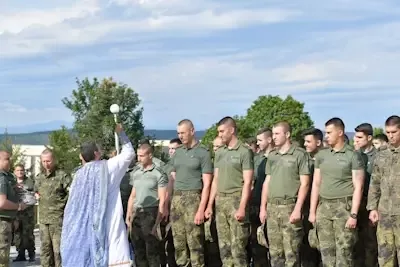 Света литургия и курбан в чест на храмовия празник на храма „Св. Седмочисленици“ в НВУ