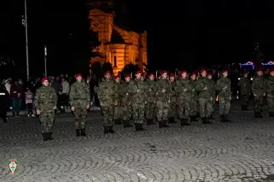 Представителни роти от НВУ участваха в честванията, посветени на Освобождението на Бяла