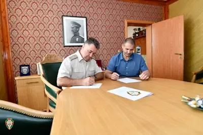 Договор за сътрудничество подписаха НВУ и Община Лясковец