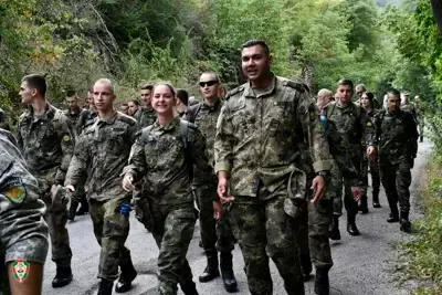 Випускниците на НВУ посетиха столицата на Първото българско царство Велики Преслав