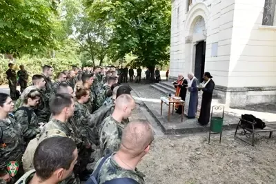 Випускниците на НВУ посетиха столицата на Първото българско царство Велики Преслав