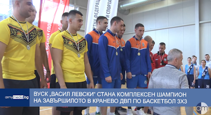 Държавно военно първенство по баскетбол - 2024